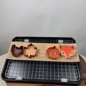 Fall-Themed Cookie Cutter Set